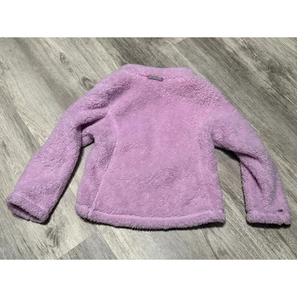 Gerry Fuzzy Fleece Jacket Full Zip Soft Warm Comfy‎ Lavender Purple 3T